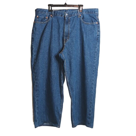 Levi’s 560 Relaxed Straight Jeans Men’s 42x26 Medium Wash High Rise 100% Cotton - Picture 1 of 4